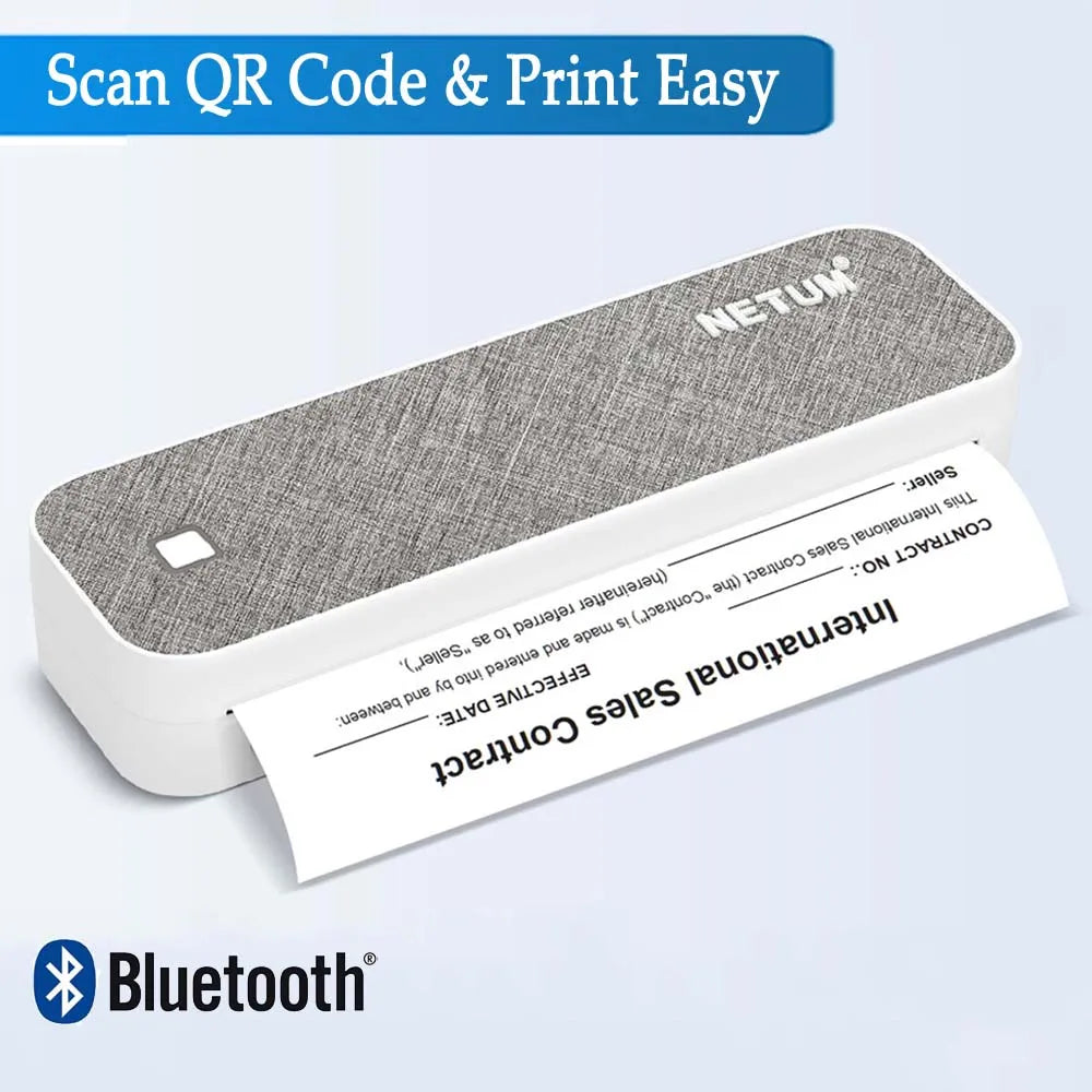 Portable A4 thermal printer