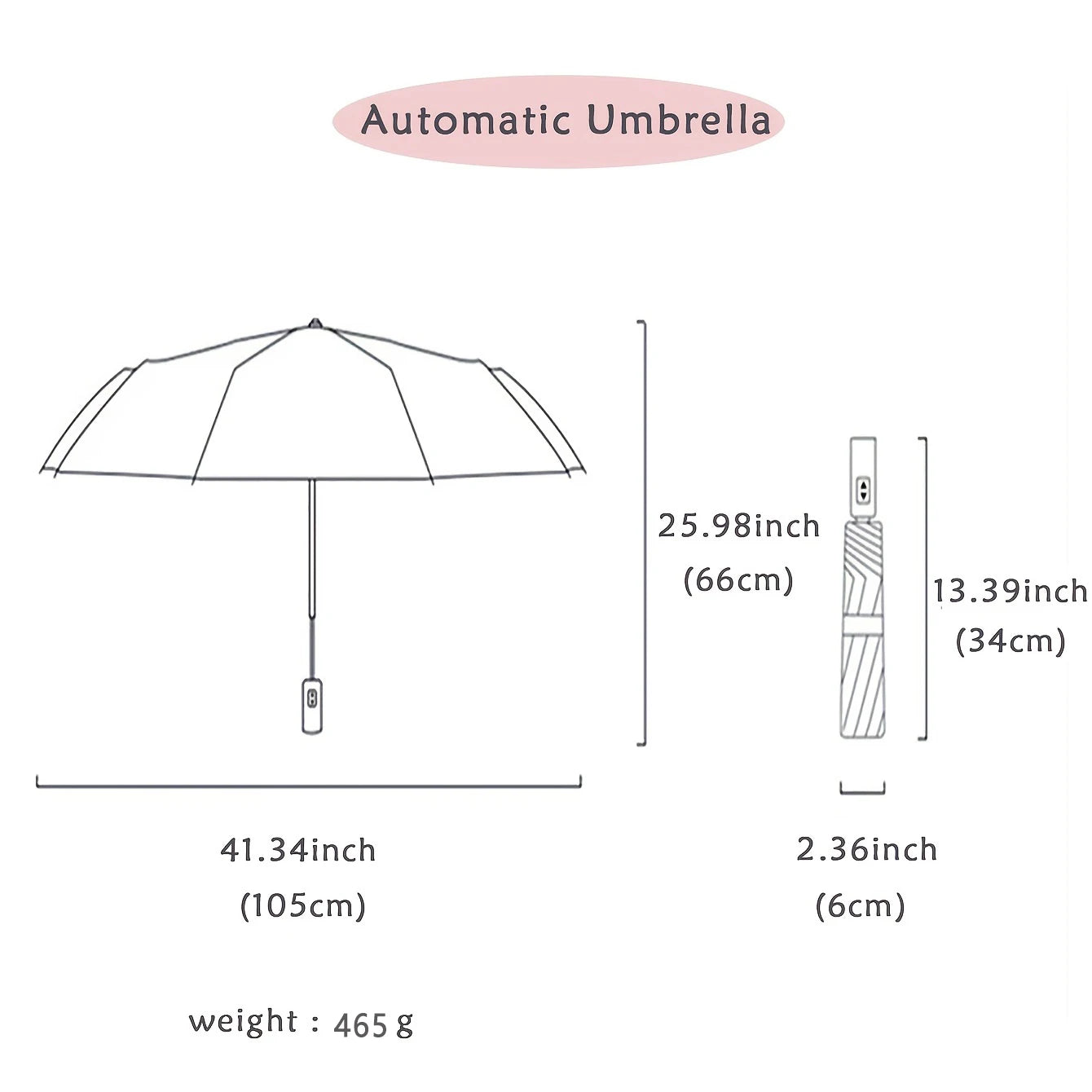 Umbrella folded