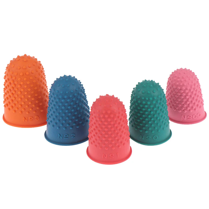 Rubber counting thimbles 5 pack