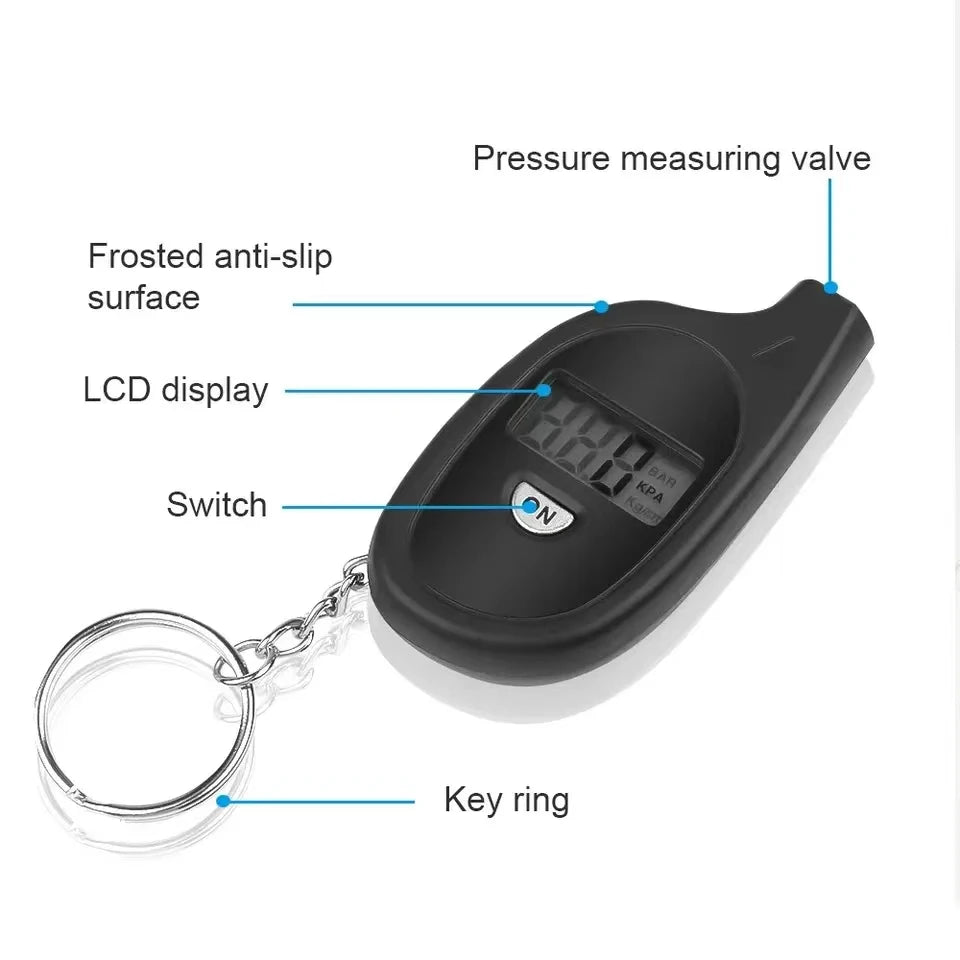 Digital Tire Pressure Gauge with LCD