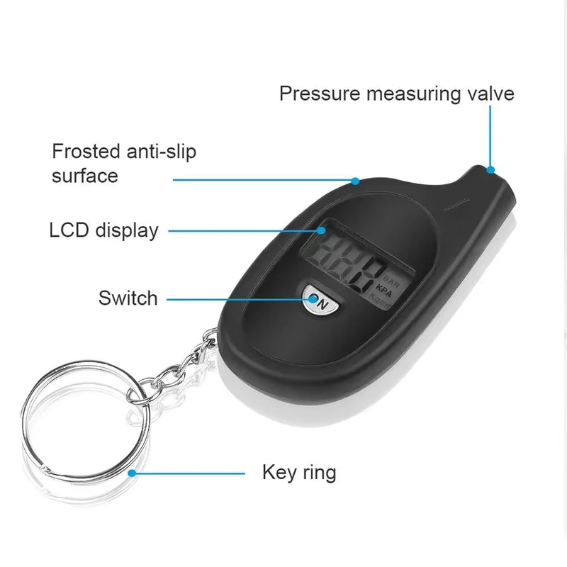 Digital Tire Pressure Gauge with LCD