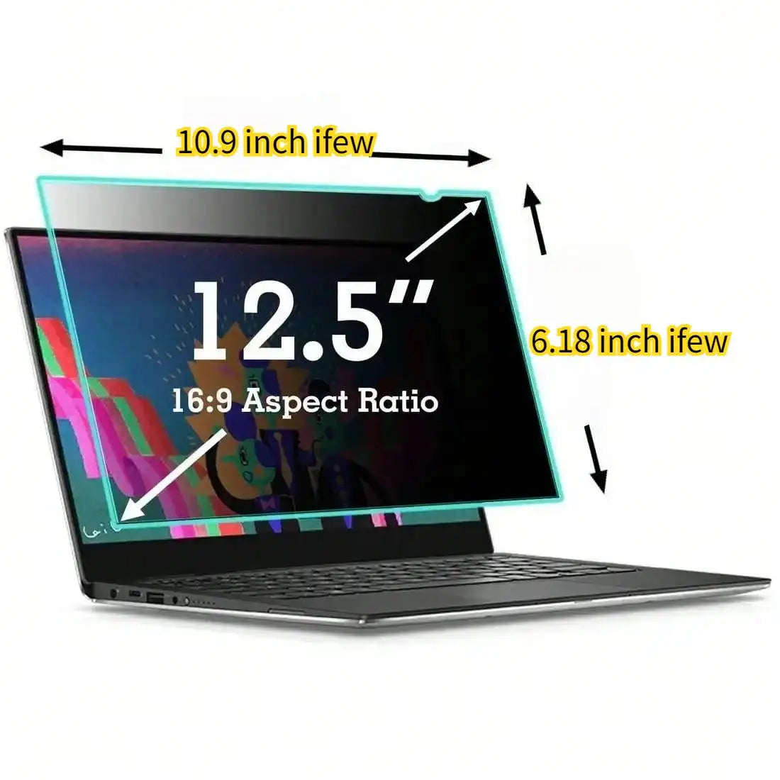 Laptop Privacy Filter for Signer Sessions, view 2