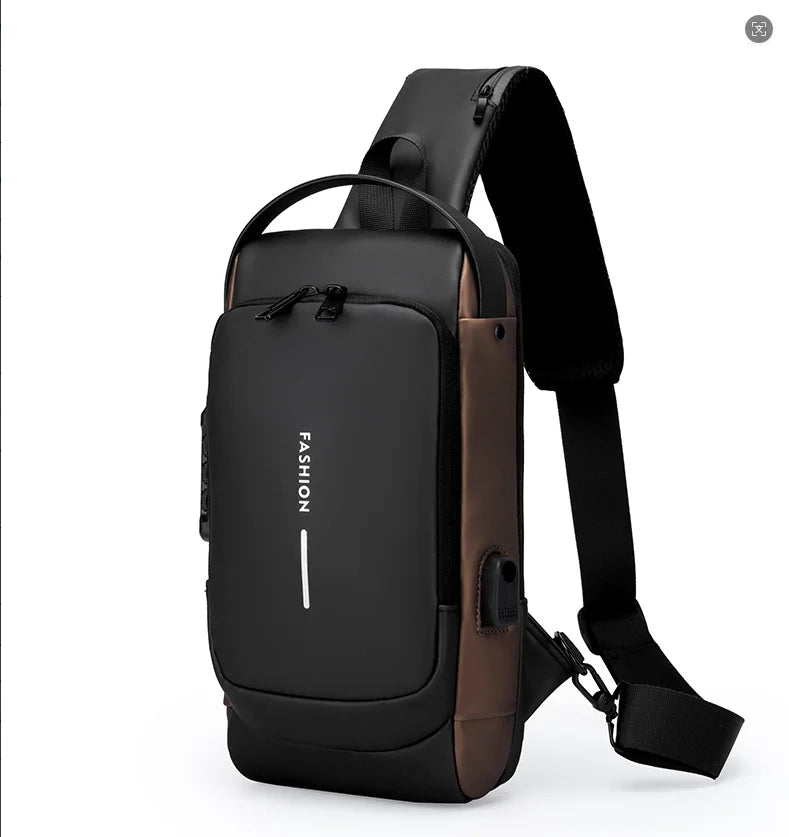 Anti-Theft Crossbody Bag with Lock, view 8