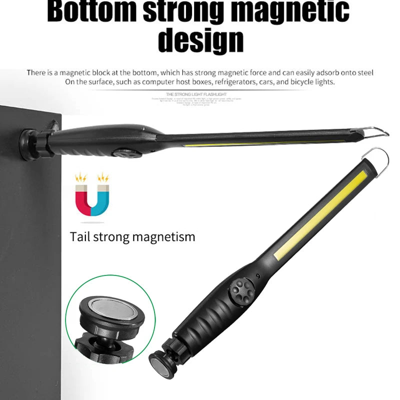 Work light in use