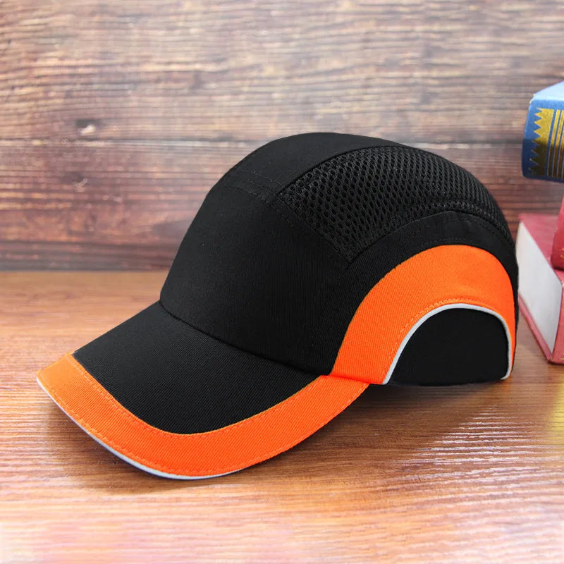 Bump cap inner shell detail