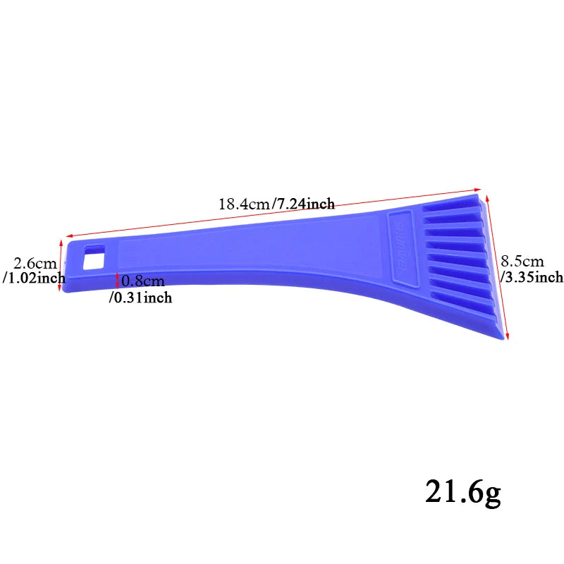 Snow blade end