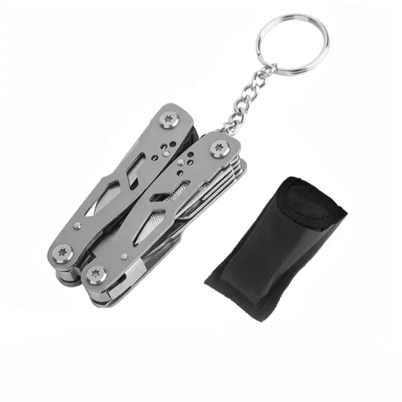 Multi-tool pliers in hand