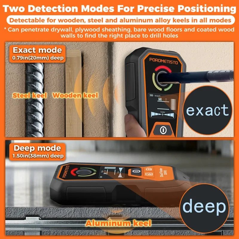 Digital Stud Finder, 6-Material Wall Scanner