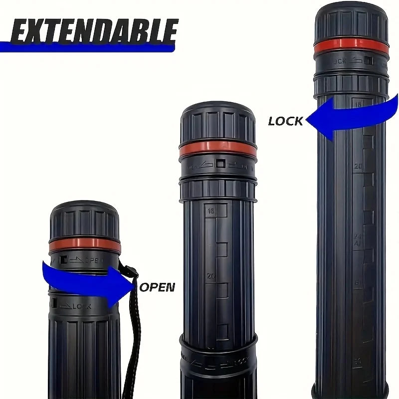 Drawing tube extended