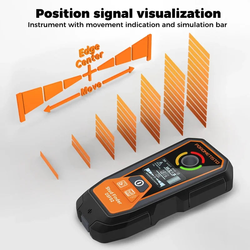 Digital Stud Finder, 6-Material Wall Scanner