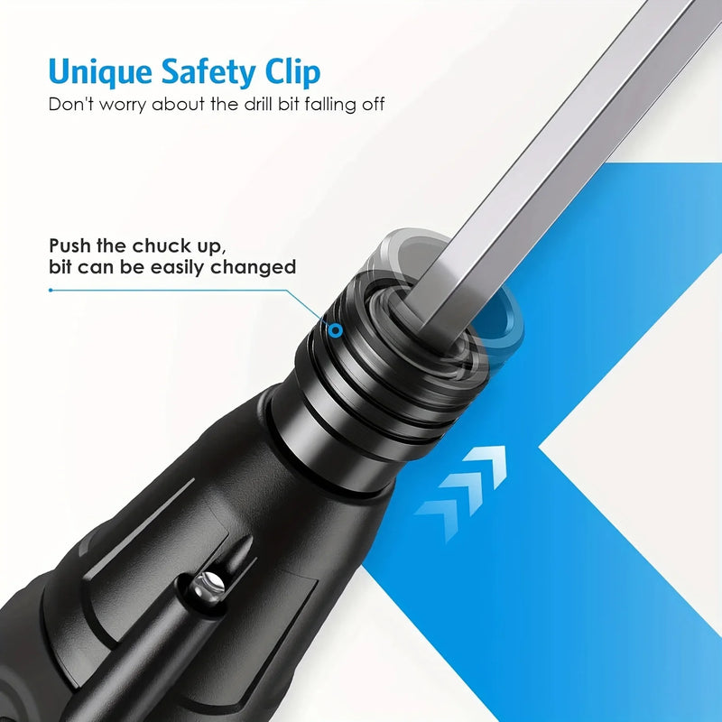 Cordless Electric Screwdriver, Quick Release