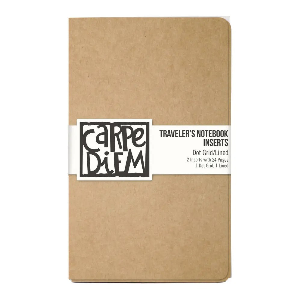 Dot Grid/Lined Traveler's Notebook Inserts, Sold & Priced Individually