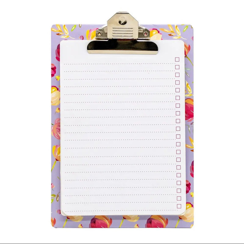 Blossom Clipboard with Pad, Sold & Priced Individually