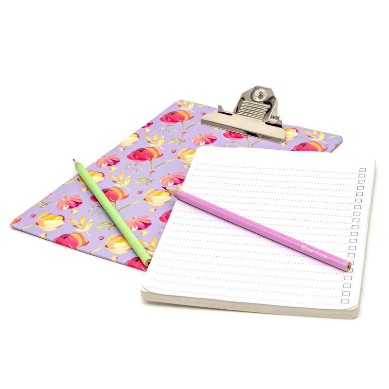 Blossom Clipboard with Pad, Sold & Priced Individually