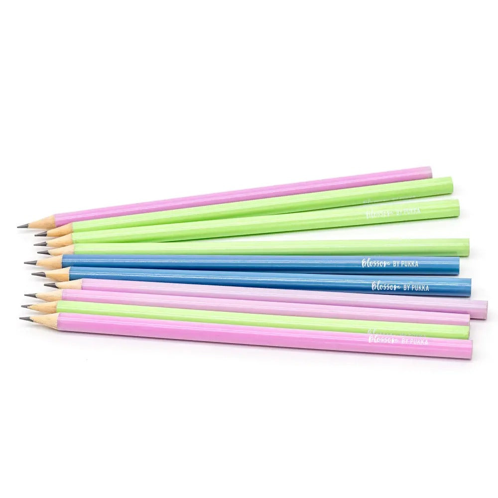 Blossom Pencil Set - 12 pencils per pack, Sold & Priced Individually