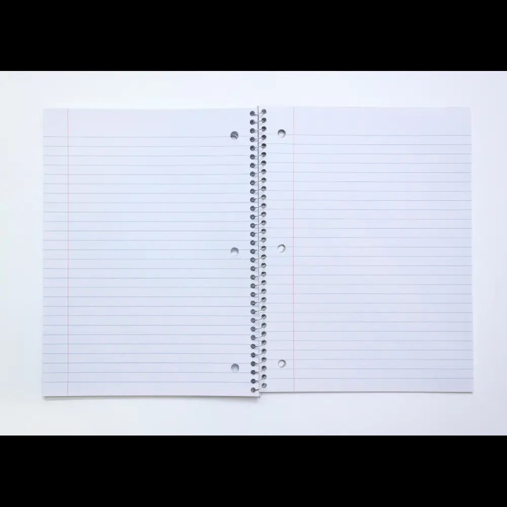 Lettersize Metallic 1 Subject Notebook, Sold & Priced Individually