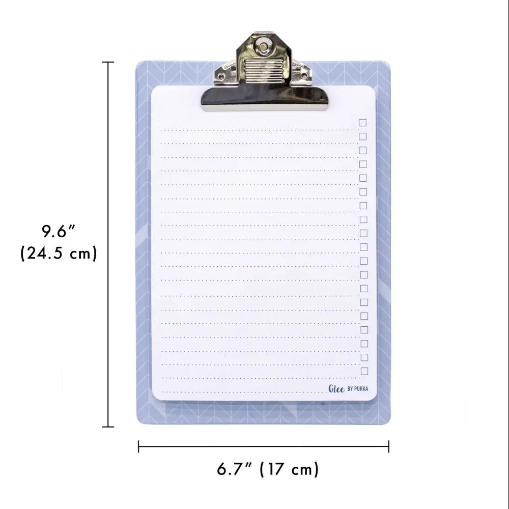Glee Clipboard with Pad, Sold & Priced Individually