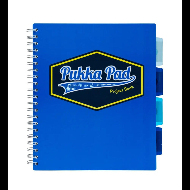 Pukka Pads Blue Vision Letter Size 5-Subject Notebook, Sold & Priced Individually