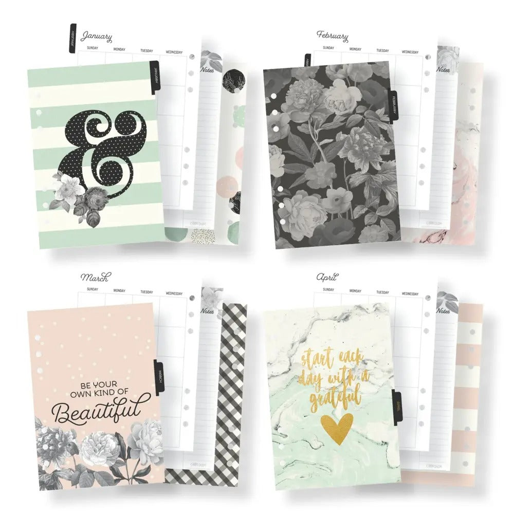 Limited Edition Black A5 Boxed Set Planner, Sold & Priced Individually