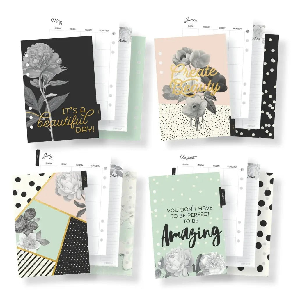 Limited Edition Black A5 Boxed Set Planner, Sold & Priced Individually