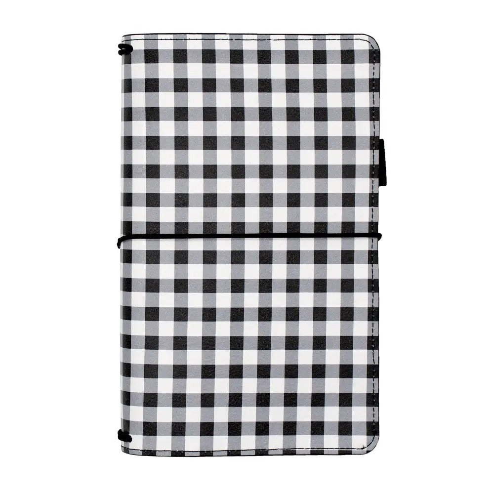 Buffalo Check Traveler's Notebook with inserts, Sold & Priced Individually