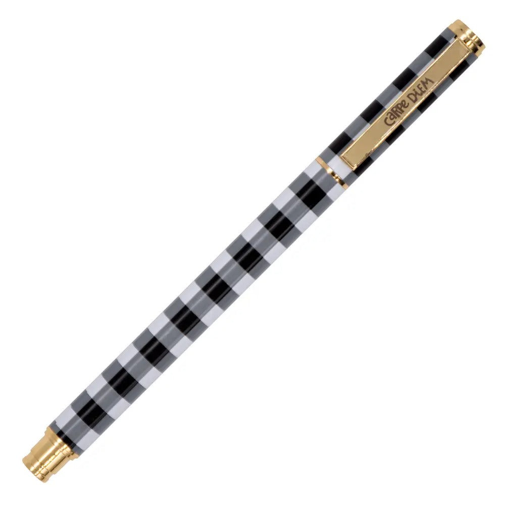 Buffalo Check Metal Gel Pen, Sold & Priced Individually