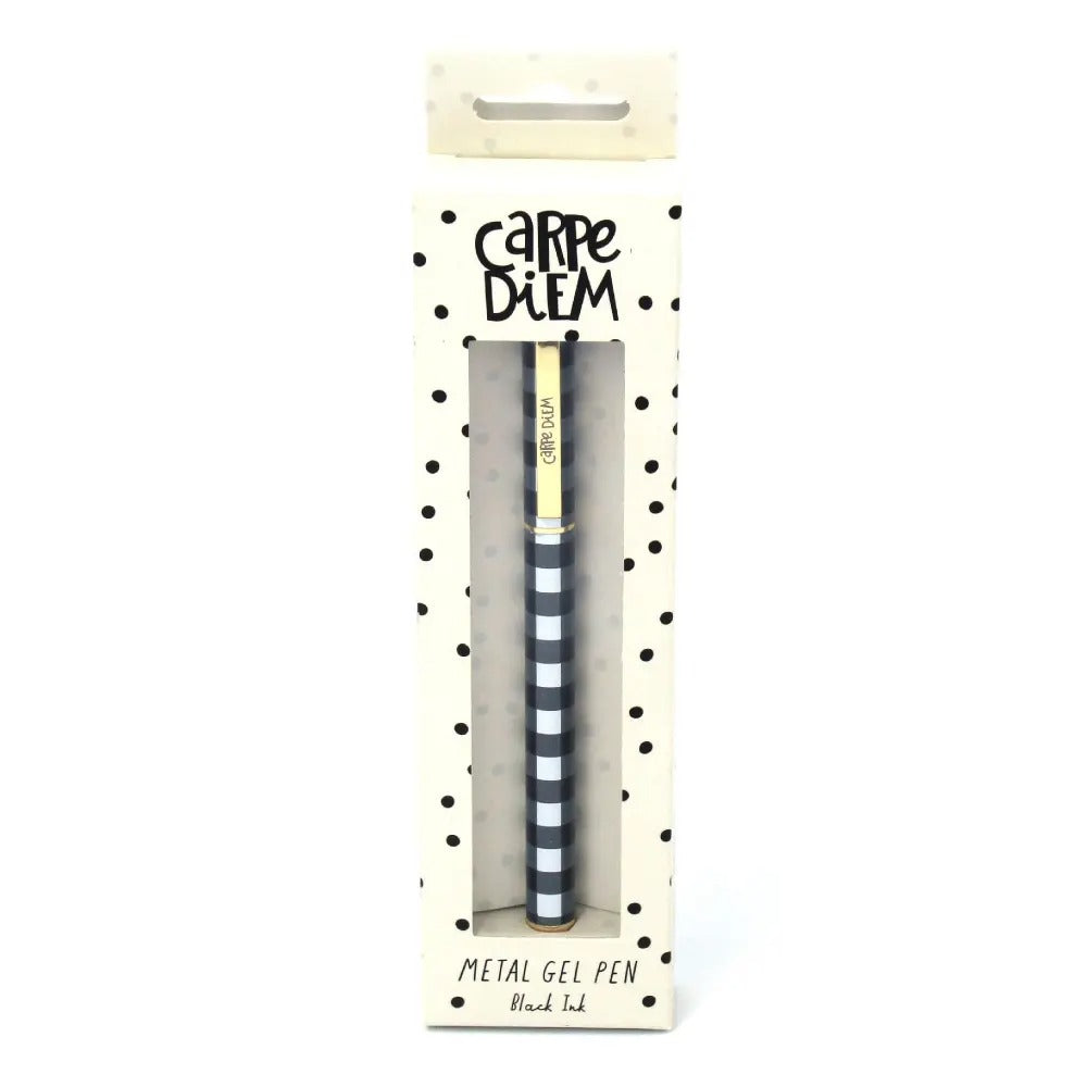 Buffalo Check Metal Gel Pen, Sold & Priced Individually