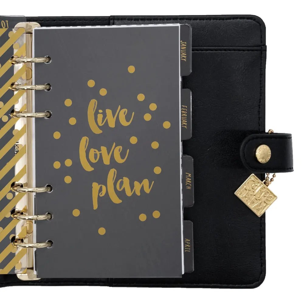 Black Personal Planner Box Set, Sold & Priced Individually