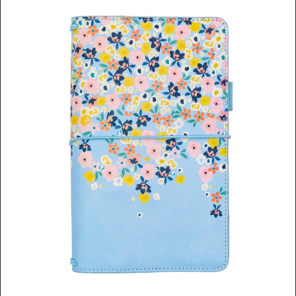Ditsy Floral Traveler's Notebook with inserts, Sold & Priced Individually