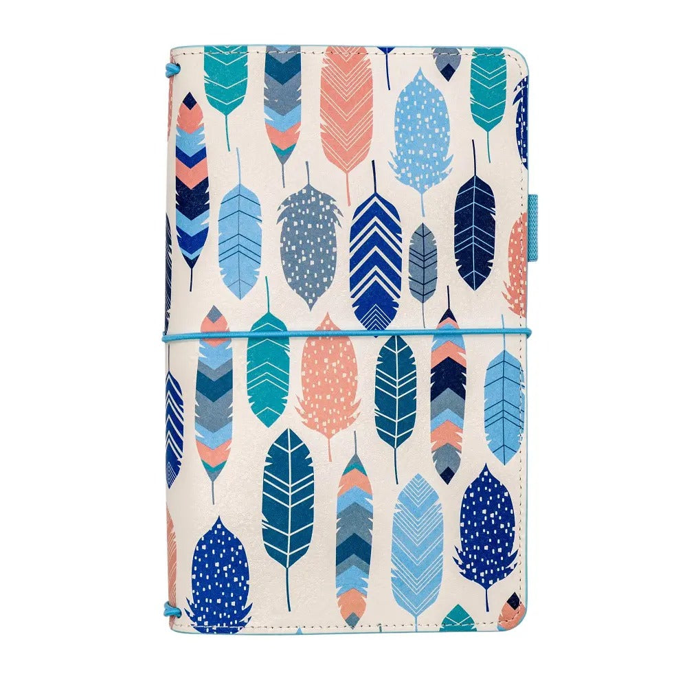 Feathers Traveler's Notebook with inserts, Sold & Priced Individually