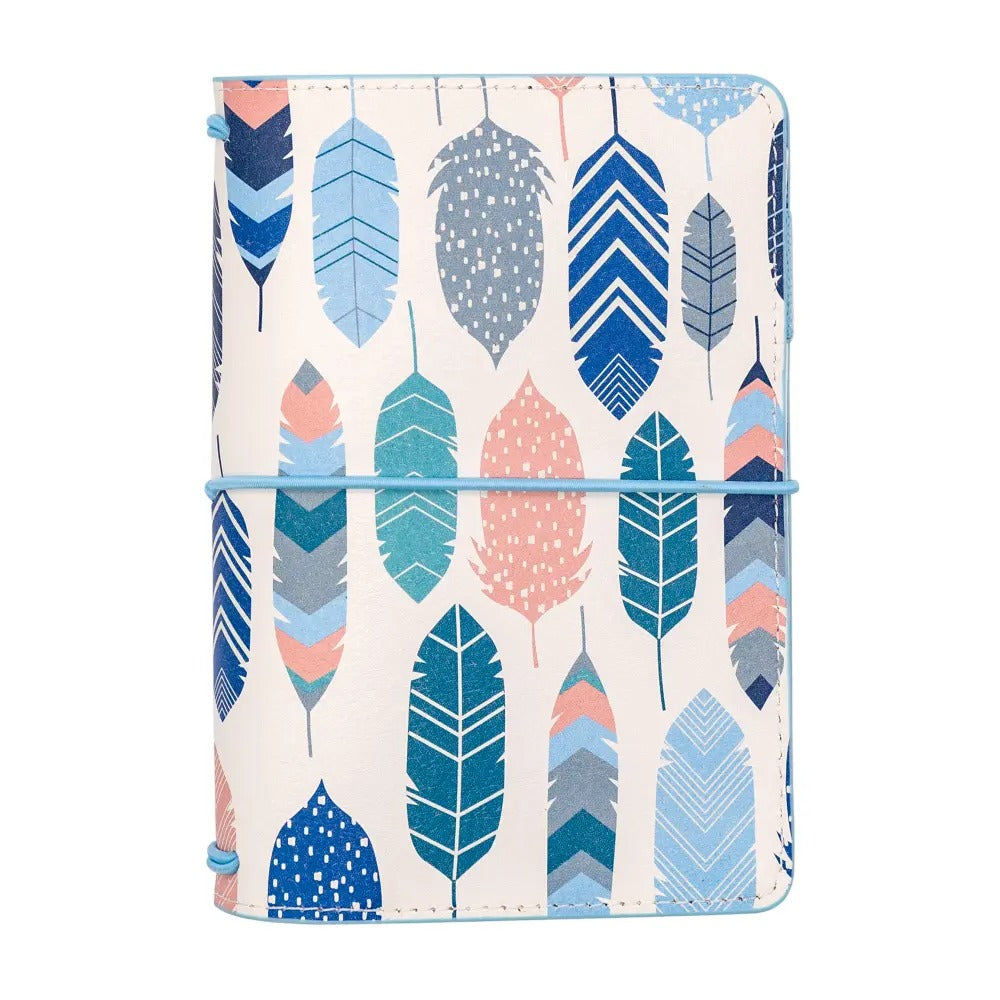Feathers A6 Notebook and Passport Holder, Sold & Priced Individually