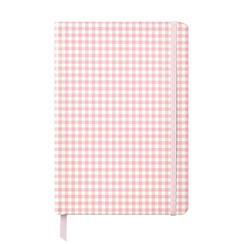 Ballerina Pin Check Soft Cover Journal, Sold & Priced Individually
