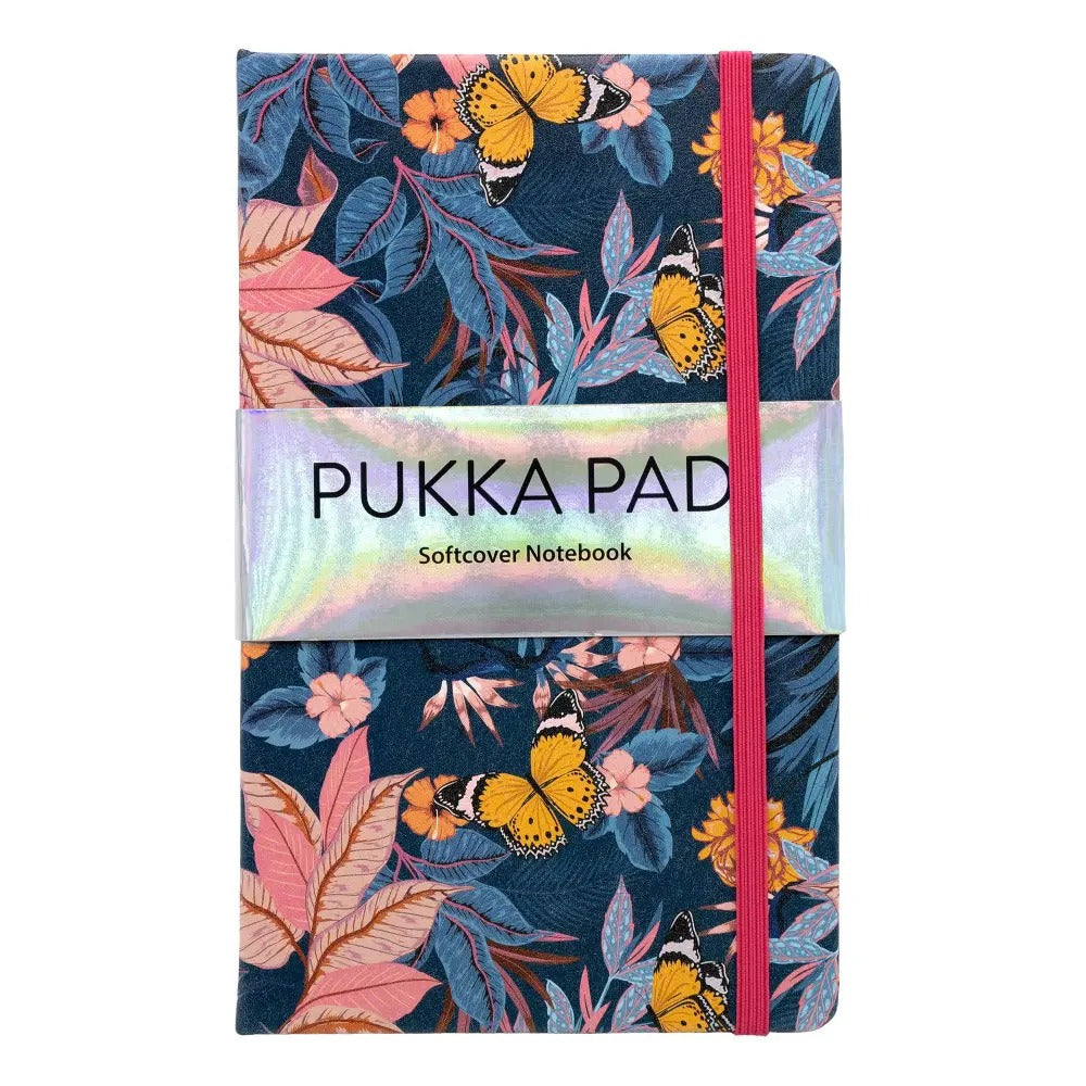 Bloom Softcover Notebook with Pocket, Sold & Priced Individually