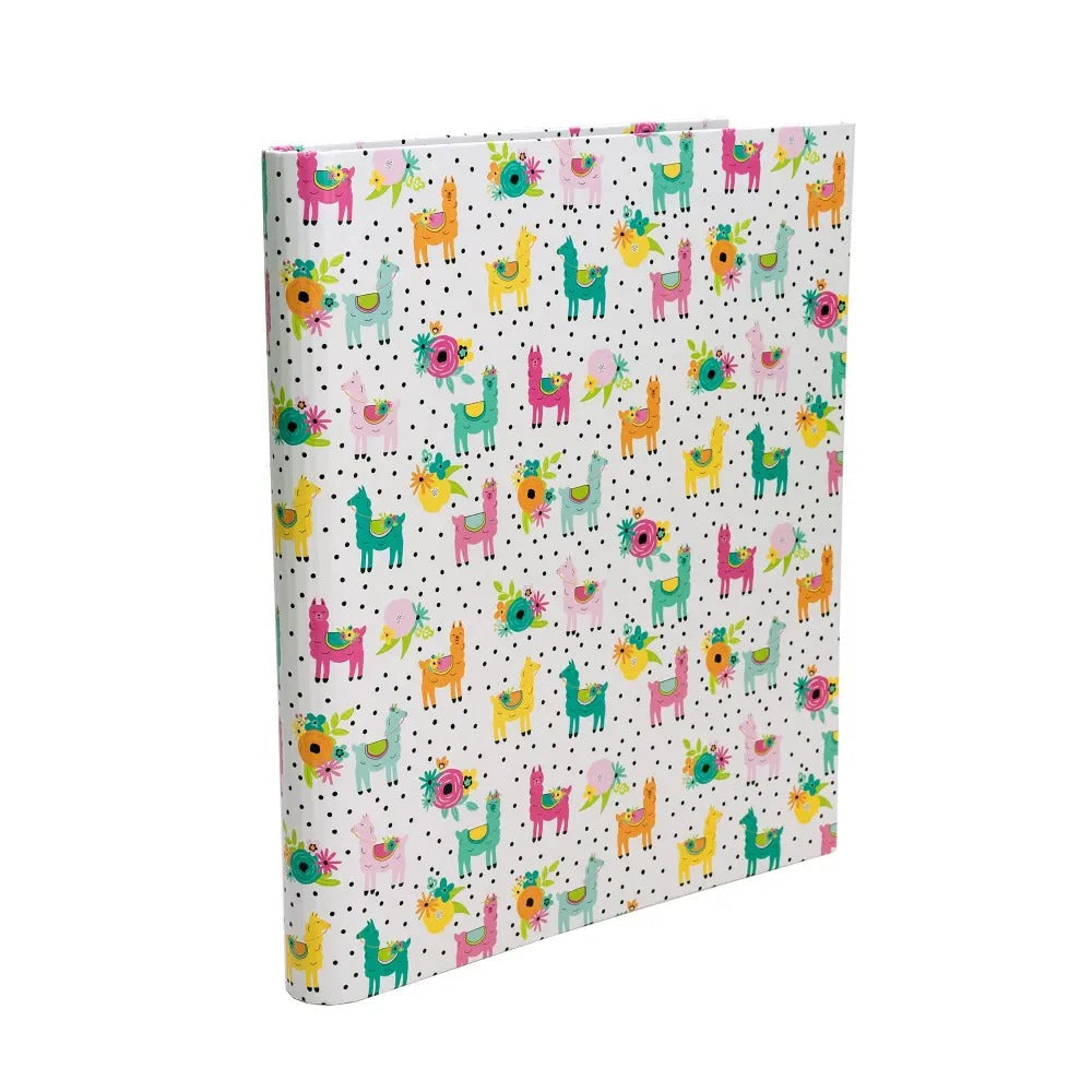 Carpe Diem Preloaded Rollbound Llama Binder, Sold & Priced Individually