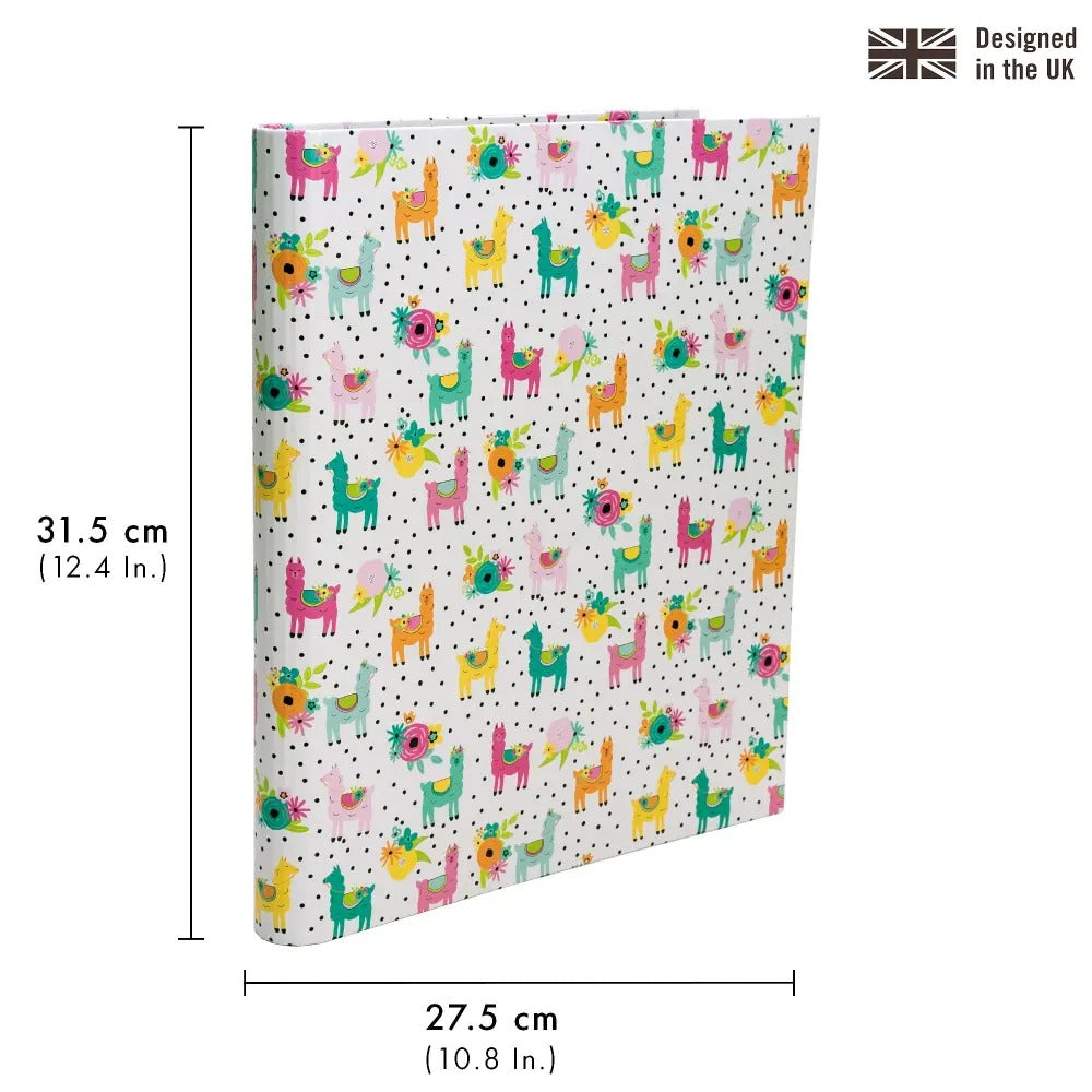 Carpe Diem Preloaded Rollbound Llama Binder, Sold & Priced Individually