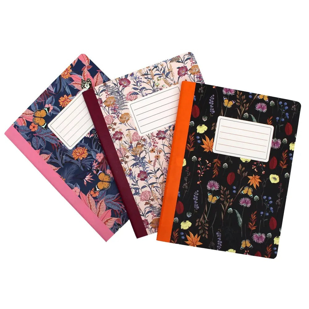Bloom Composition Book 3 Pack, Sold & Priced Individually