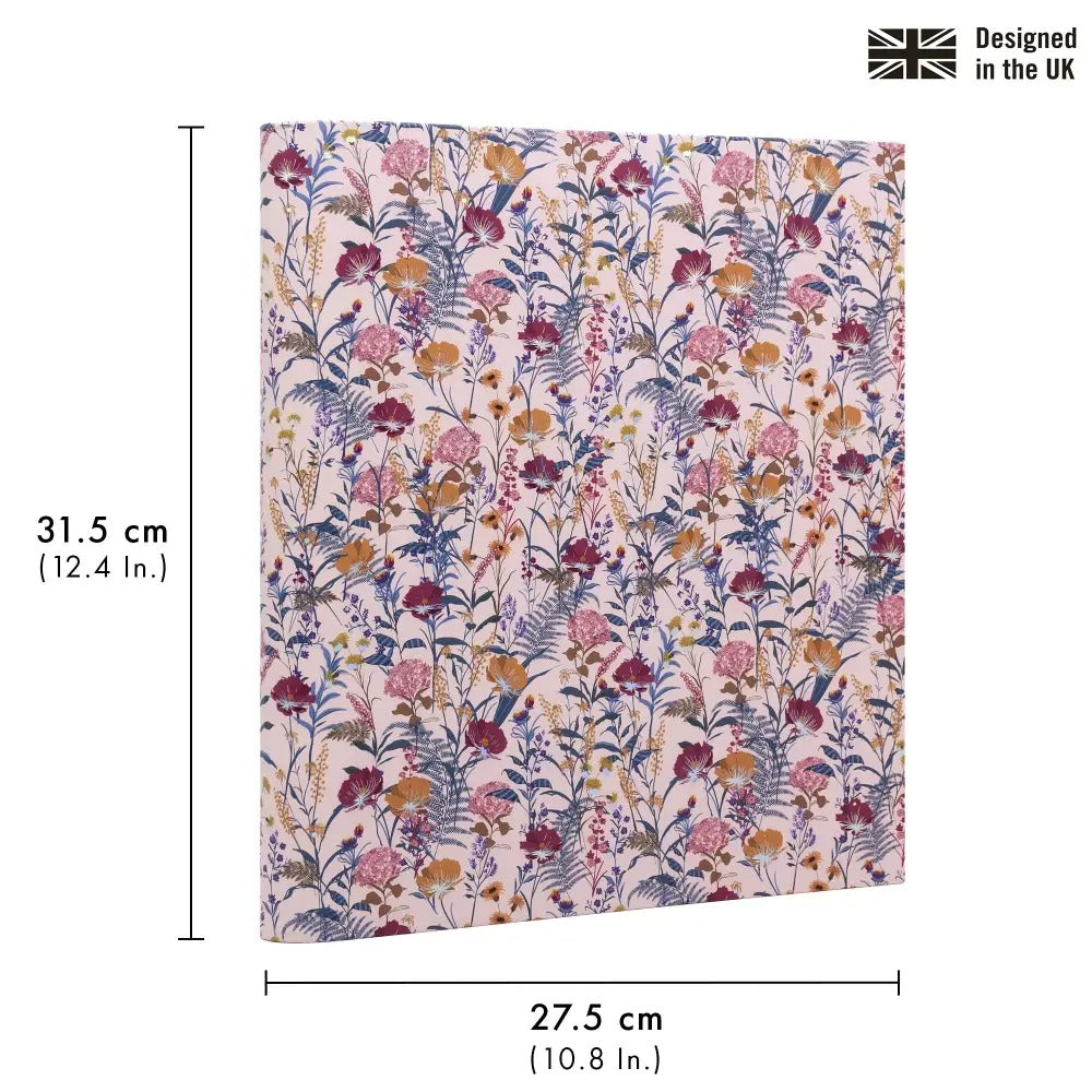 Pukka Bloom Rollbound Binder Preloaded - US 3-Ring - Cream, Sold & Priced Individually