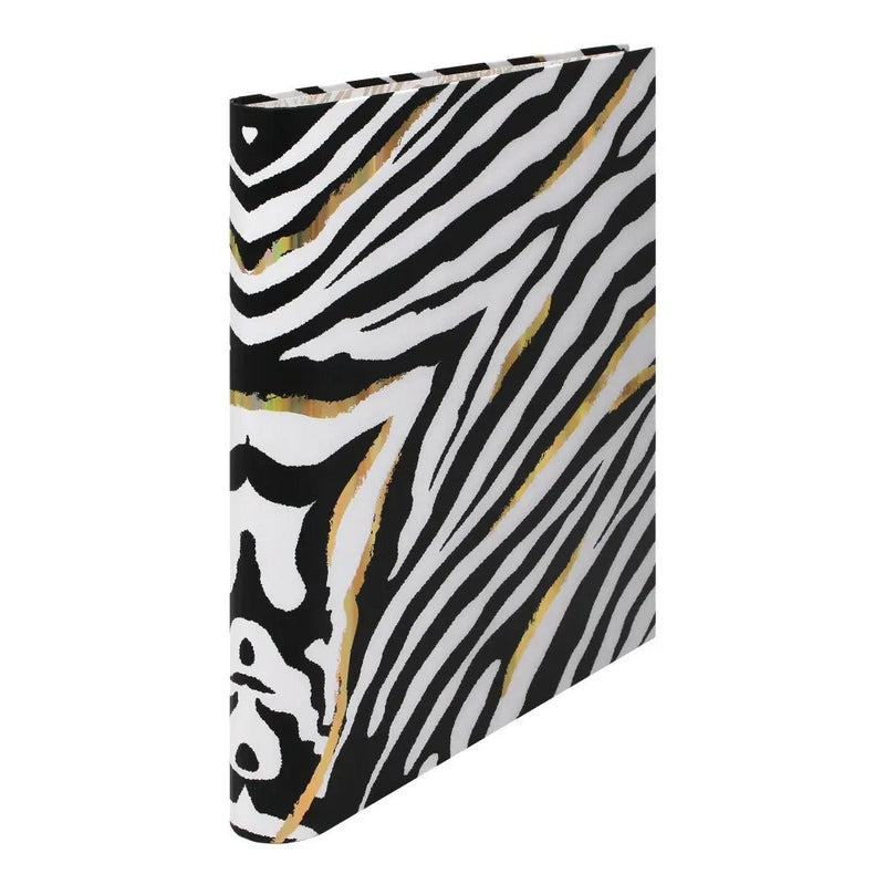 Pukka Wild Rollbound binder Preloaded - US 3-Ring - Zebra, Sold & Priced Individually