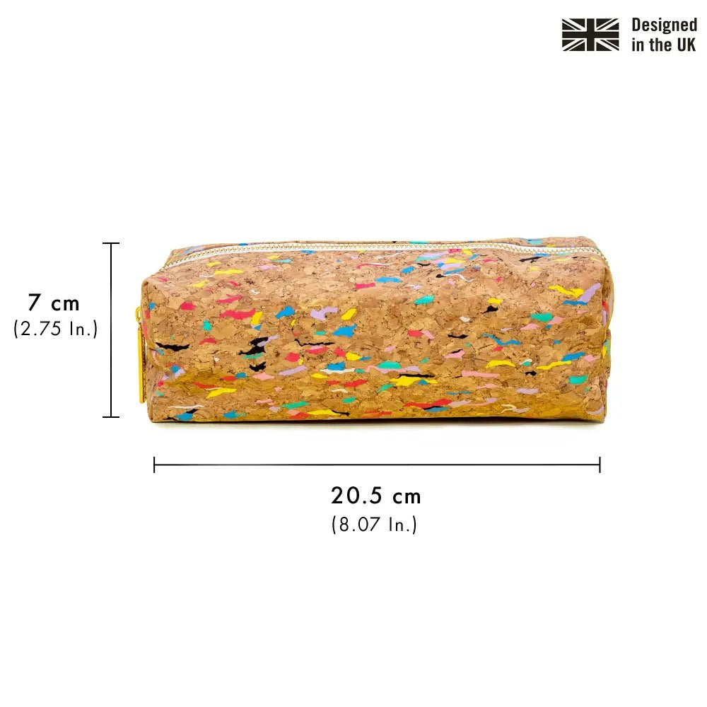 Pukka Planet Cork Pencil Case (Box 48), Sold & Priced Individually