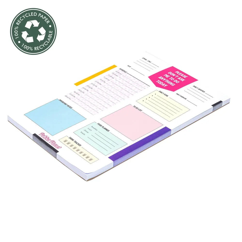 Pukka Planet B5 Daily Planner (Box 24), Sold & Priced Individually