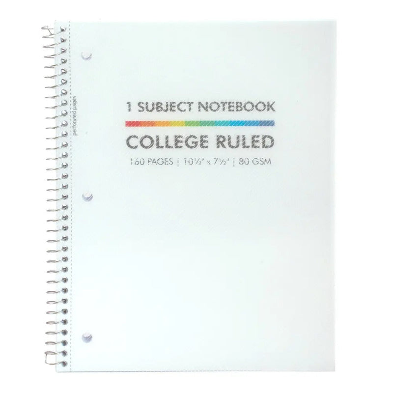 1 subject notebook, Sold & Priced Individually