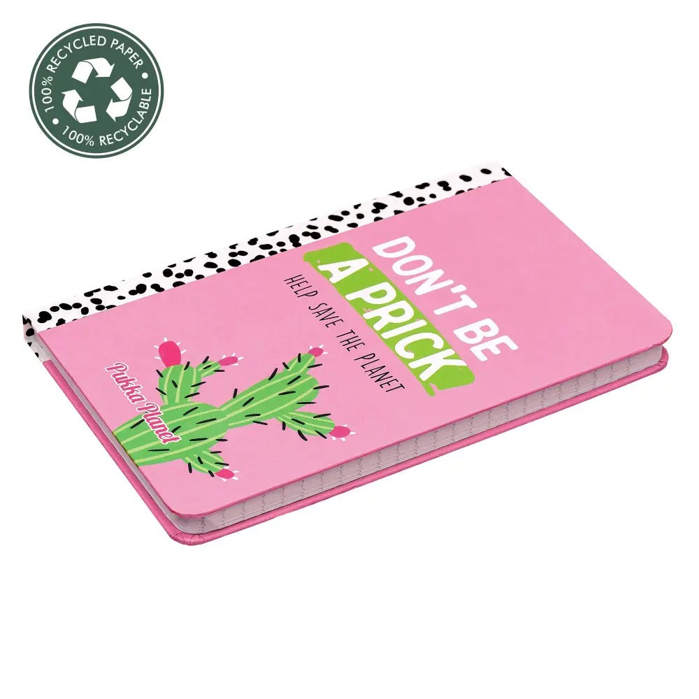 Pukka Planet Soft Cover "Don't Be a Prick" (Box 24), Sold & Priced Individually