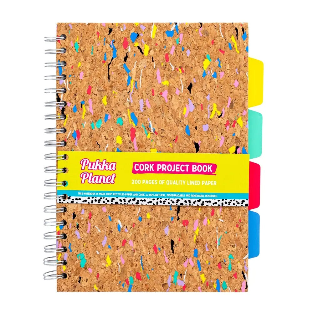 Pukka Planet Cork B5 Project Book (Box 12), Sold & Priced Individually