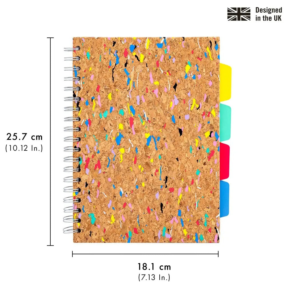 Pukka Planet Cork B5 Project Book (Box 12), Sold & Priced Individually