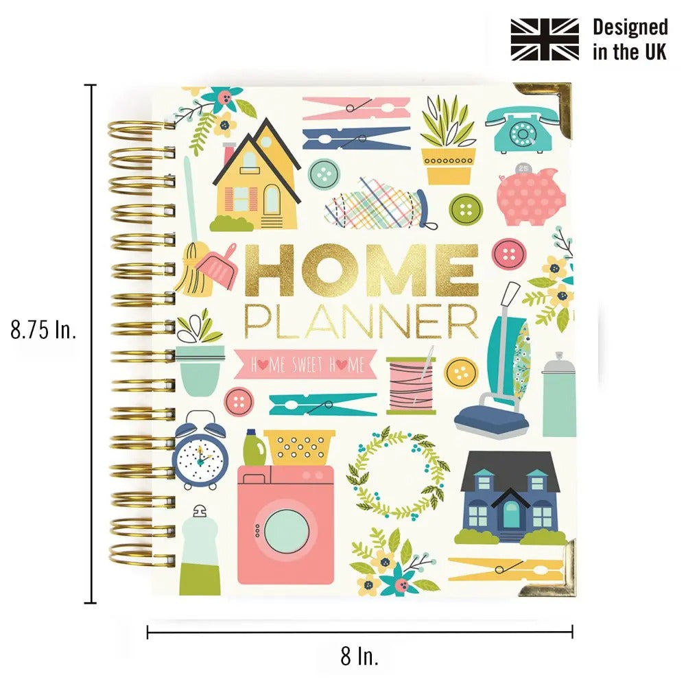 Home Spiral Planner, Sold & Priced Individually