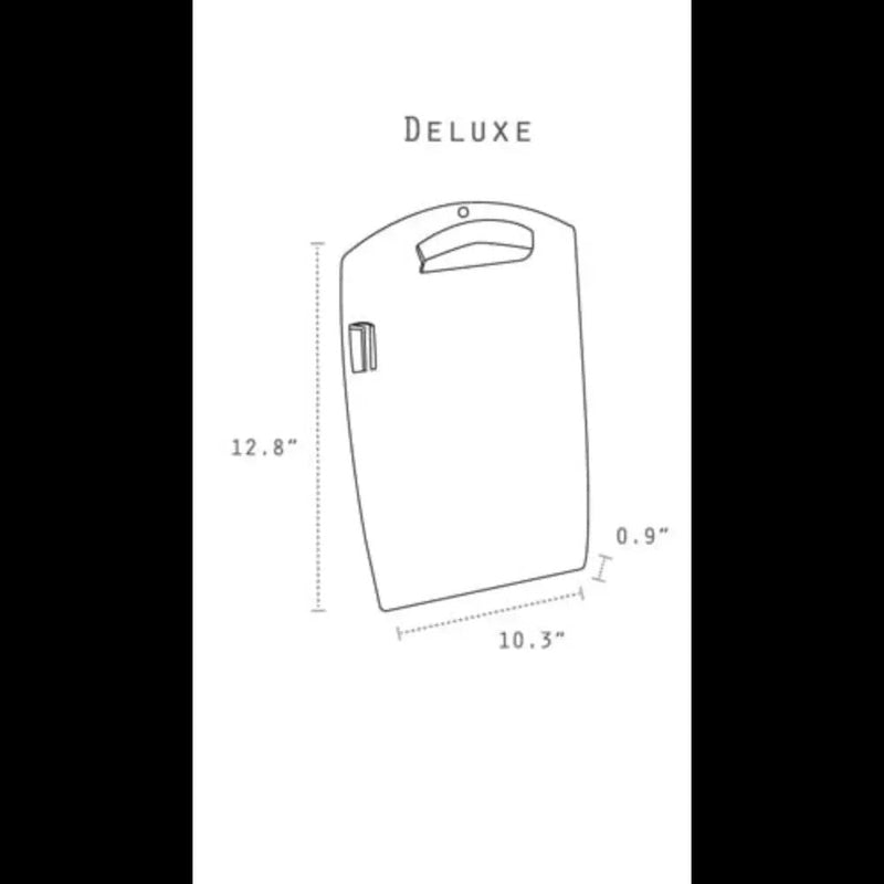 Storex Deluxe Clipboard, Pearl Blue, 12-Pack