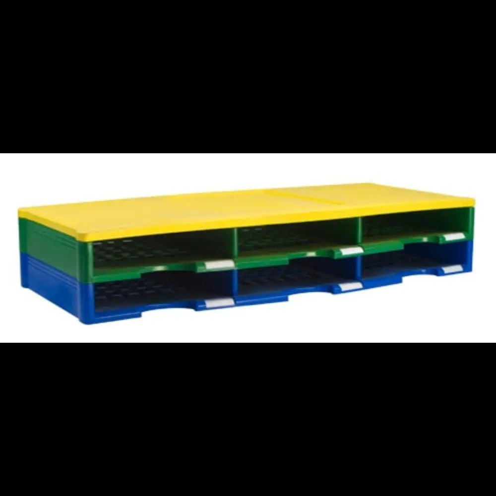 Storex Modular 6-Compartment Literature Organizer, Classroom Colors (Replaces 61603U01C)
