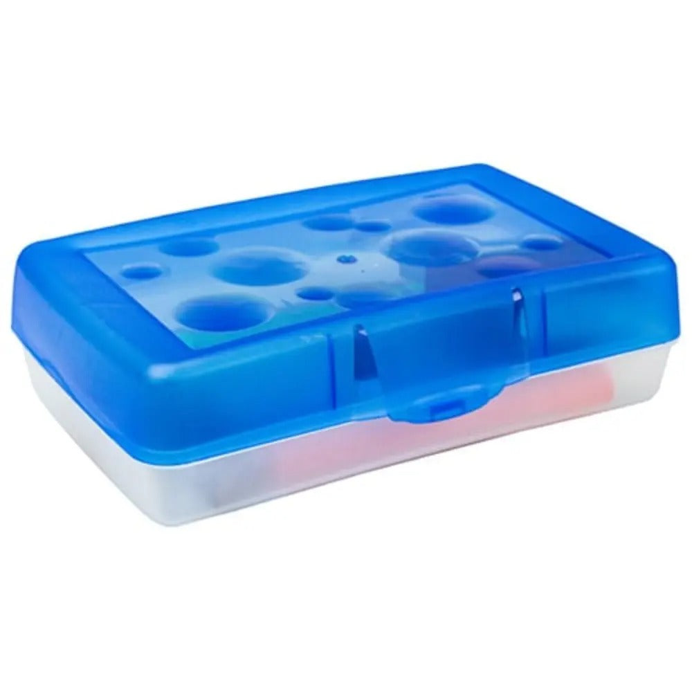 Storex Pencil Case, Blue, 12-Pack