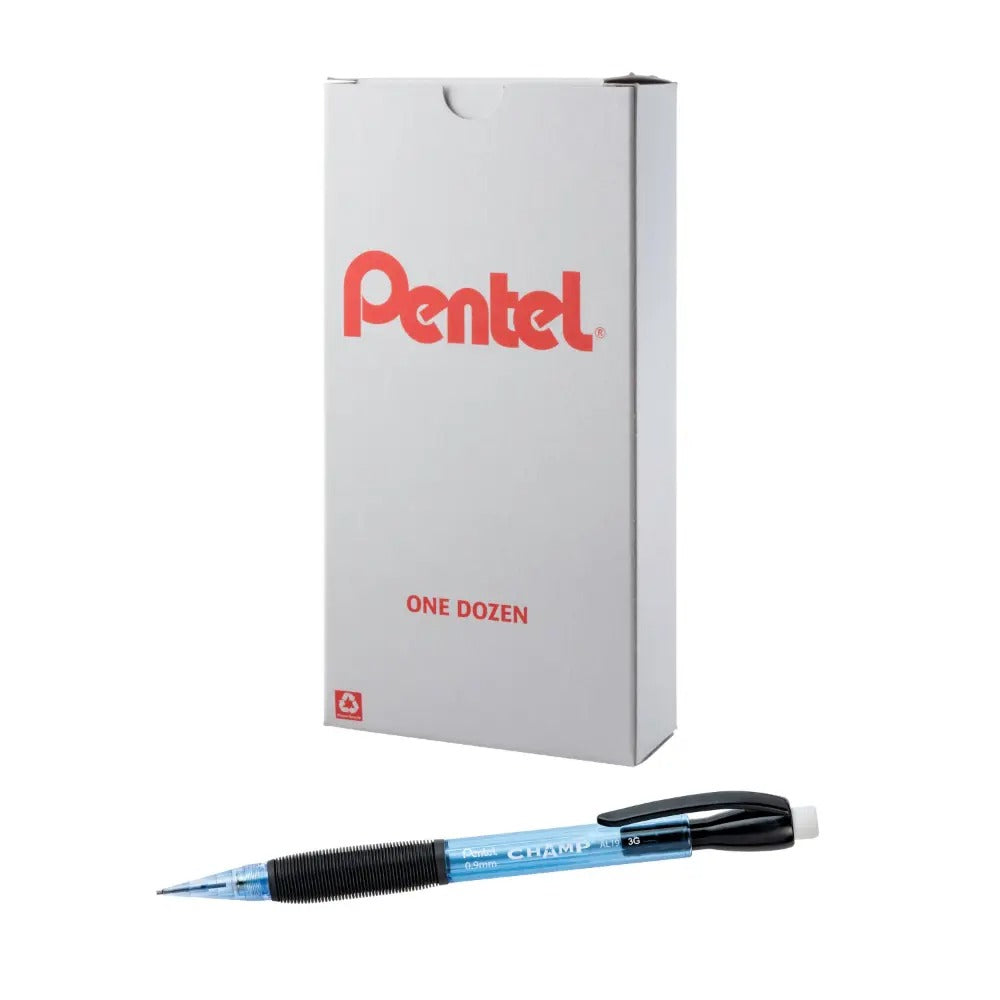 CHAMP Mechanical Pencil, (0.9mm), Tinted Blue Barrel