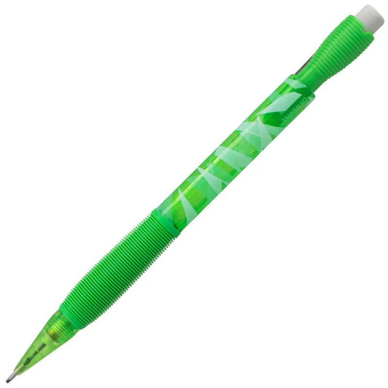 ICY Mechanical Pencil, (0.9mm), Tinted Lime Green Barrel